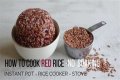 FAQ: How to cook red rice in rice cooker?