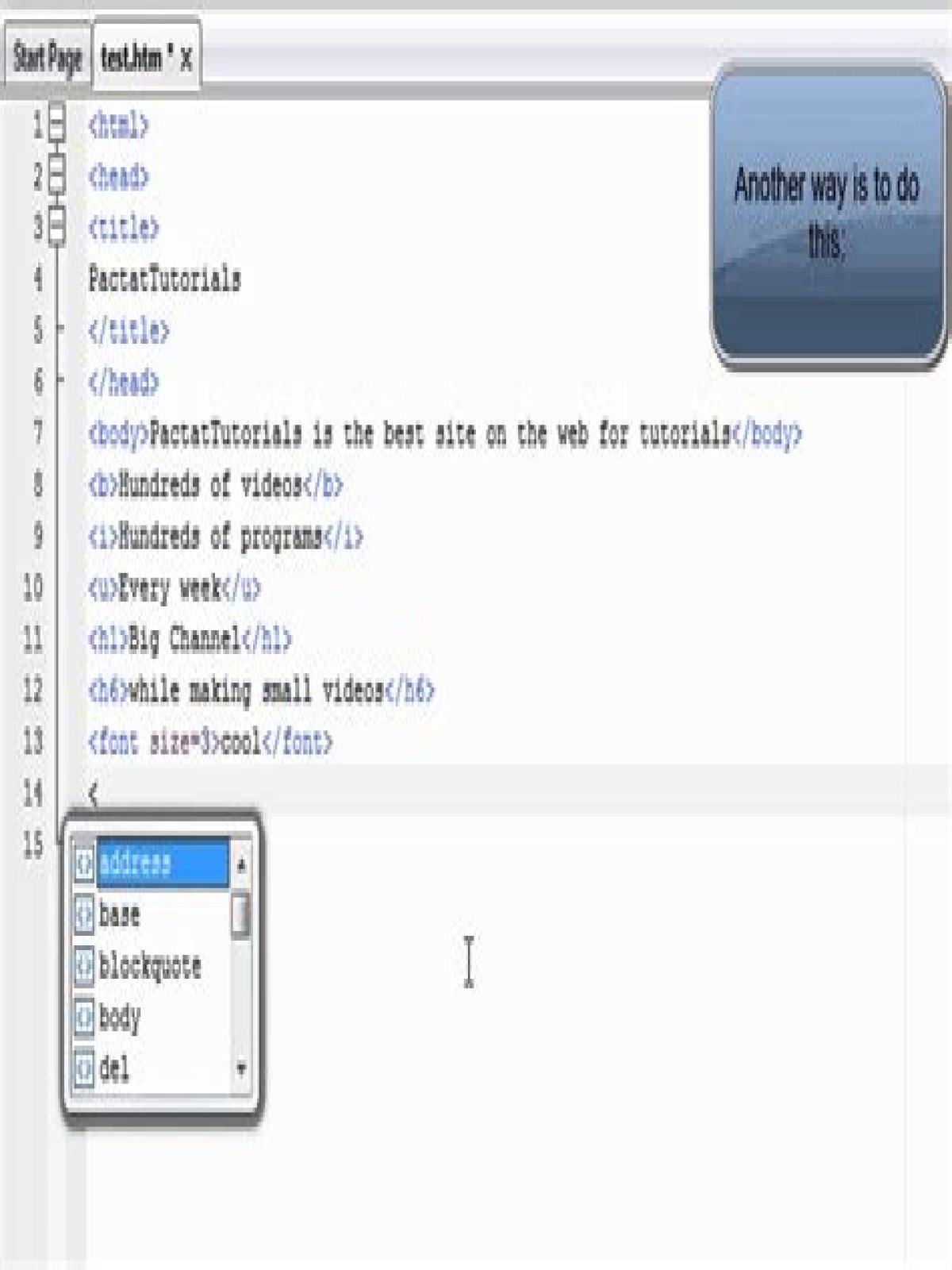 HTML