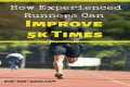 How quickly can you improve a 5K time?